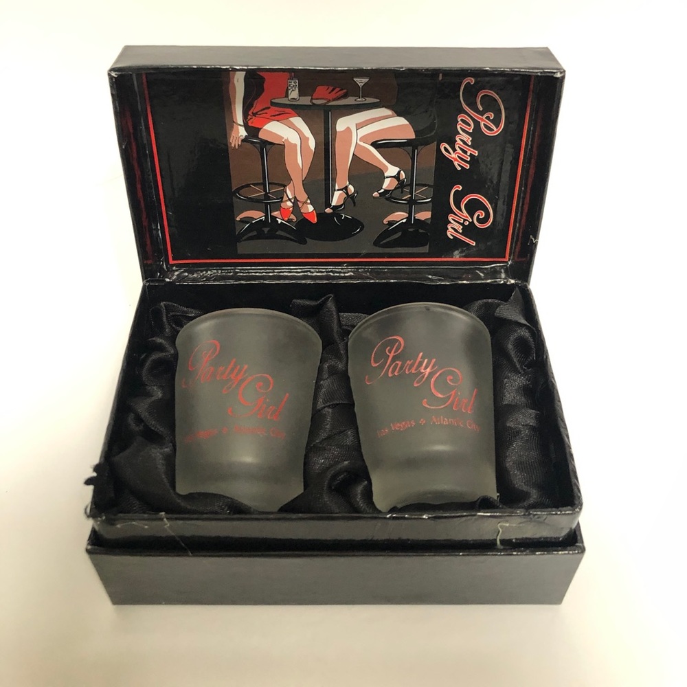 Party Girl Shot Glasses with Case